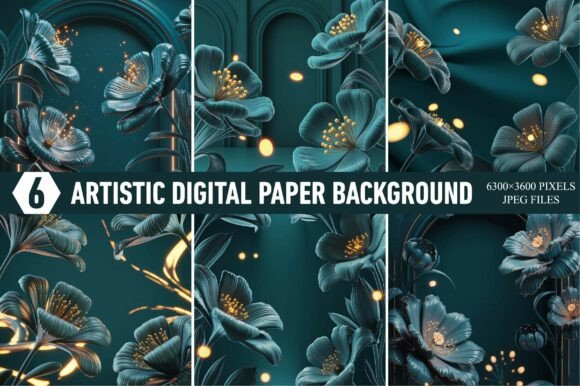 3D Floral Illustration Background: Creative Uses and Practical Applications