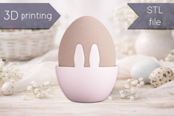 Bunny Easter Egg Holder STL for 3D Printing: A Creative Twist on Seasonal Decor