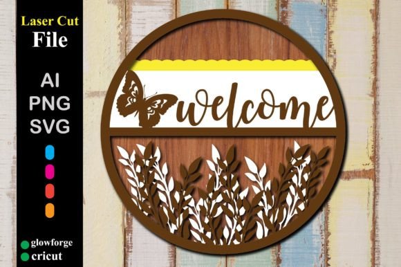 Butterfly Welcome Sign Decor: A Beautiful and Versatile Design Element