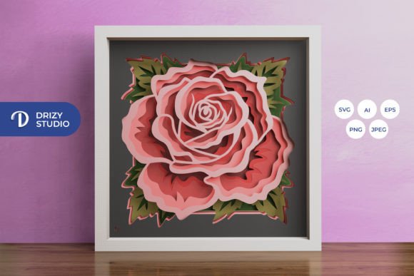 Creating Elegance with the Rose Petals 3D Shadow Box – A Guide to Paper Art for Everyone