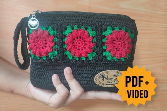 Crochet 3D Flower Pouch Pattern Video: A Beginner-Friendly Guide to Crafting Beautiful Storage Solutions