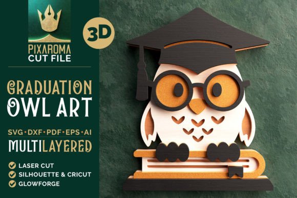 How the Graduation Owl 3D Layered SVG Cut File Can Elevate Your Creative Projects and Branding Strategy