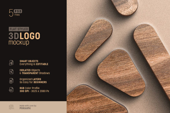 Realistic 3D Logo Mock-up - Set of Five: A Practical Guide for Better Design Results
